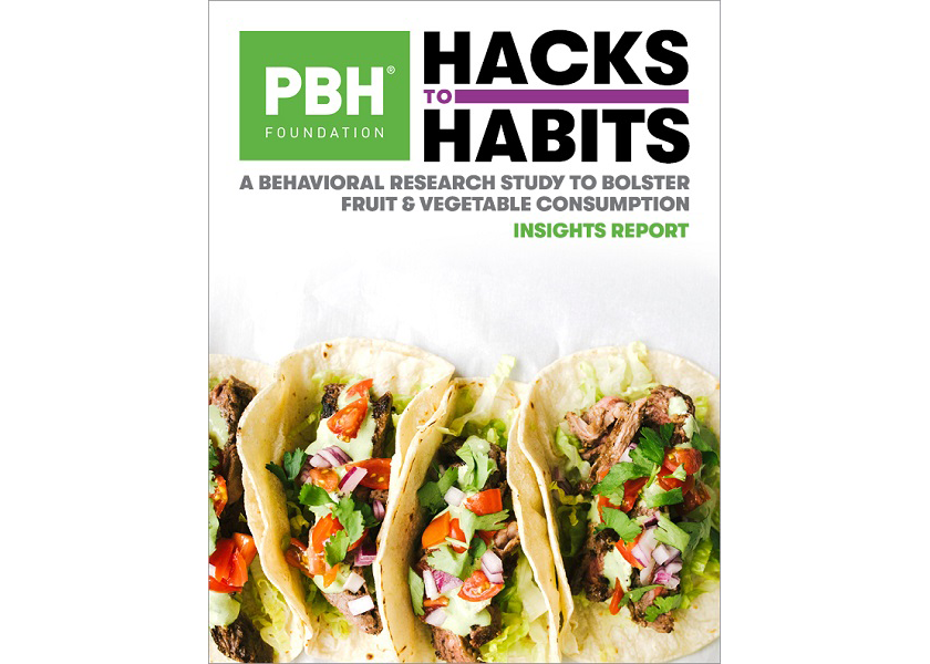 Produce For Better Health Foundation releases new hacks, consumer